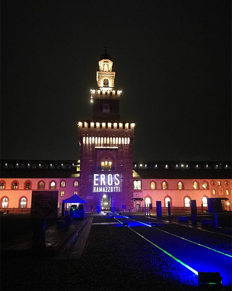 Presentazione disco Eros Ramazzotti Milano