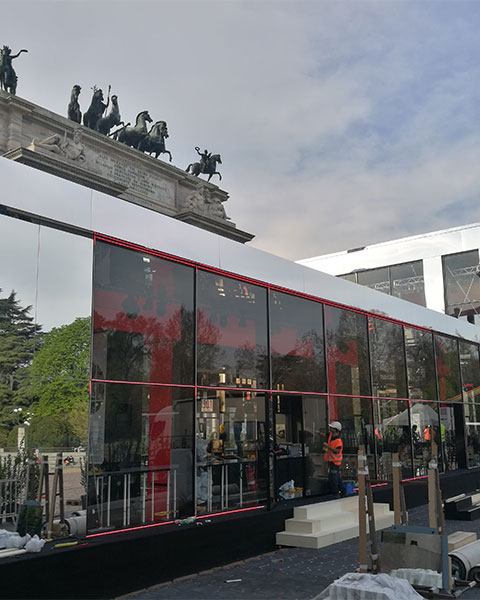 Evento privato Salone del mobile Arco della pace (Milano)