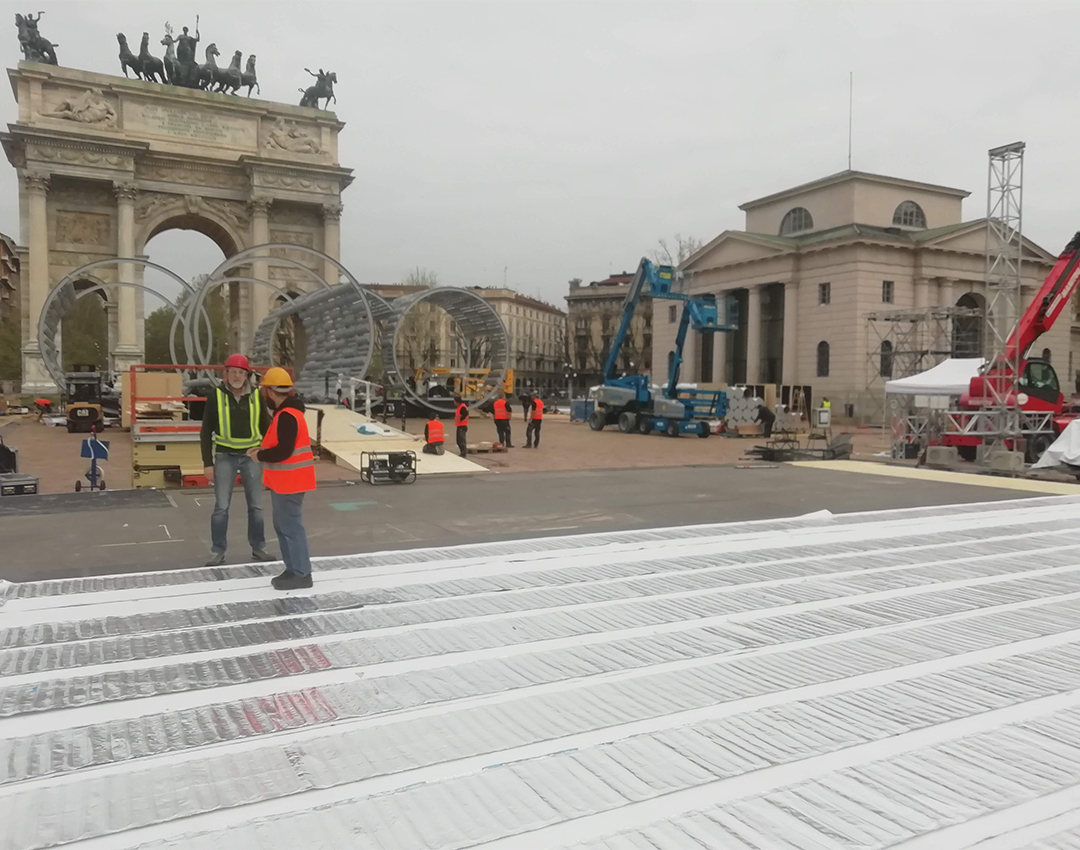 riscaldamento piattaforme performance esterne